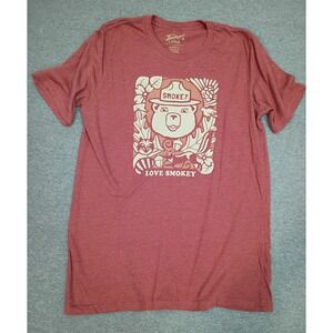 The Landmark Project Smokey Bear T-Shirt  Large Red Love Smokey